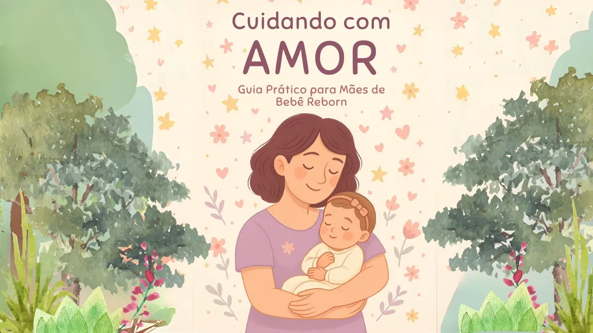 Mini Curso: Cuidando com Amor - Guia Prático para mães de Bebê Reborn