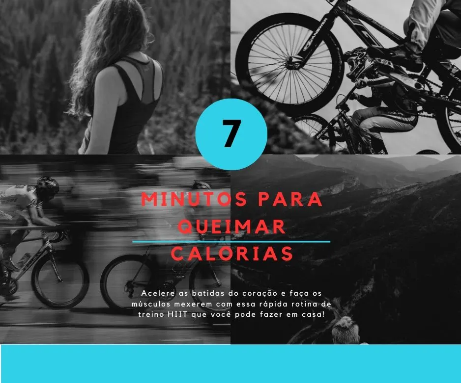 7 minutos para queimar calorias - treinamento HIIT