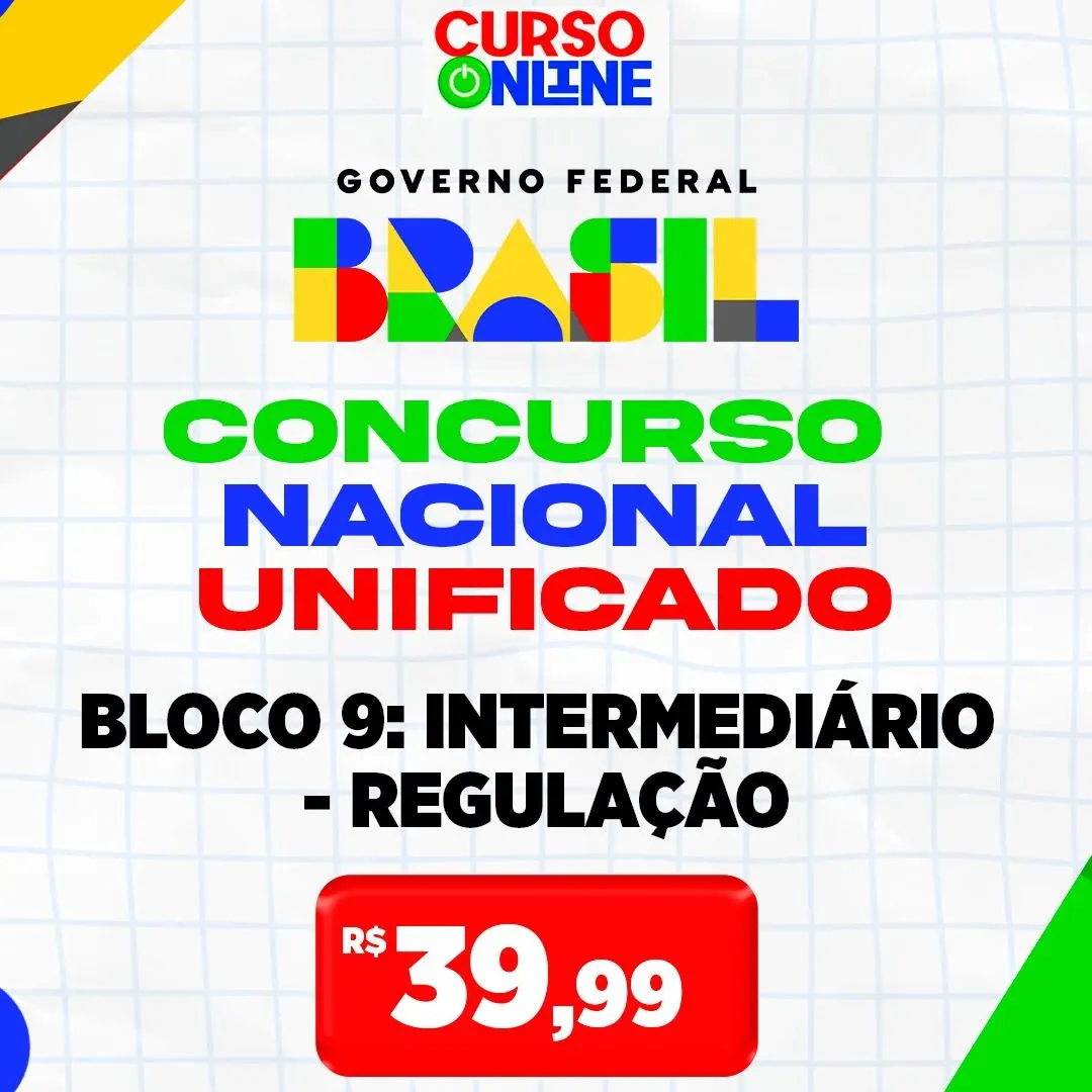 Apostila CNU 2025 Bloco 9 – Intermediário – Regulação