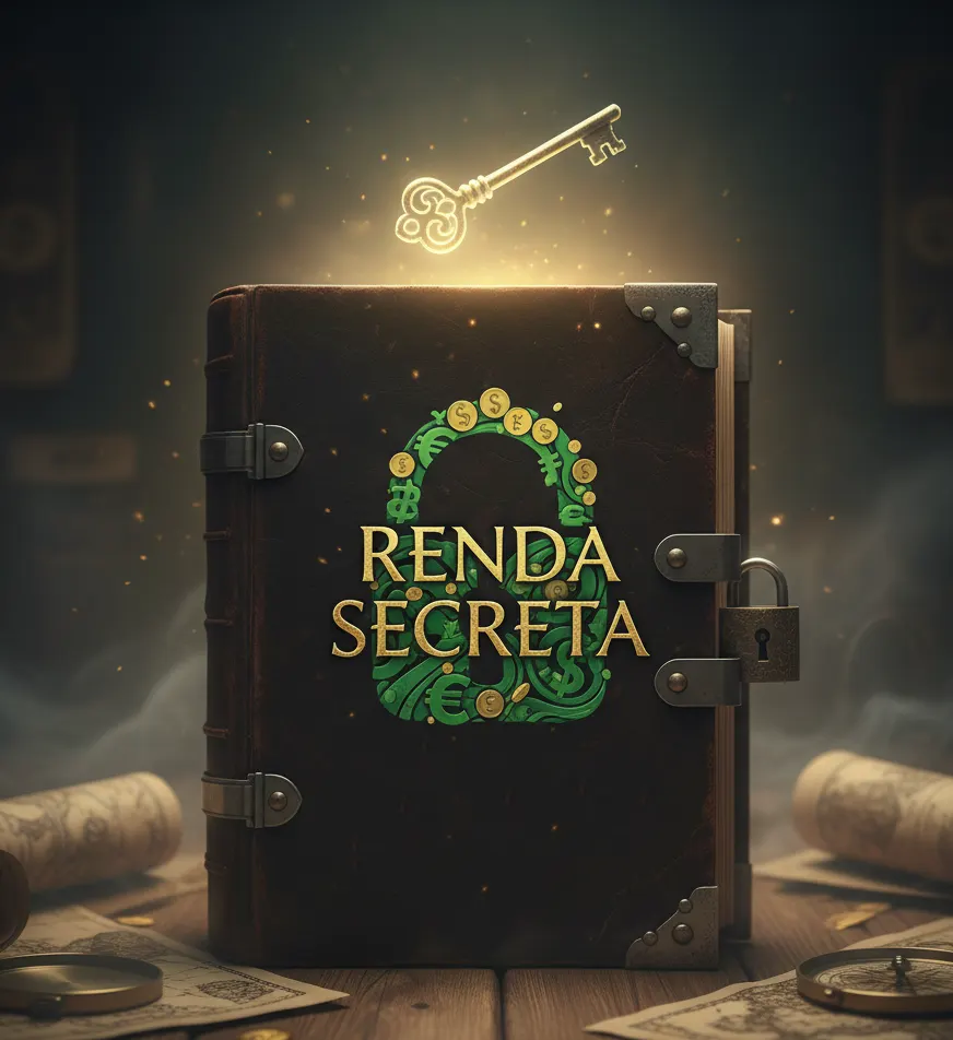 📘 Renda Secreta™ é um guia prático que ensina como transformar o que você já sabe em uma fonte de renda digital — usando apenas o celular, sem precisar aparecer, gravar vídeos ou ter experiência ante