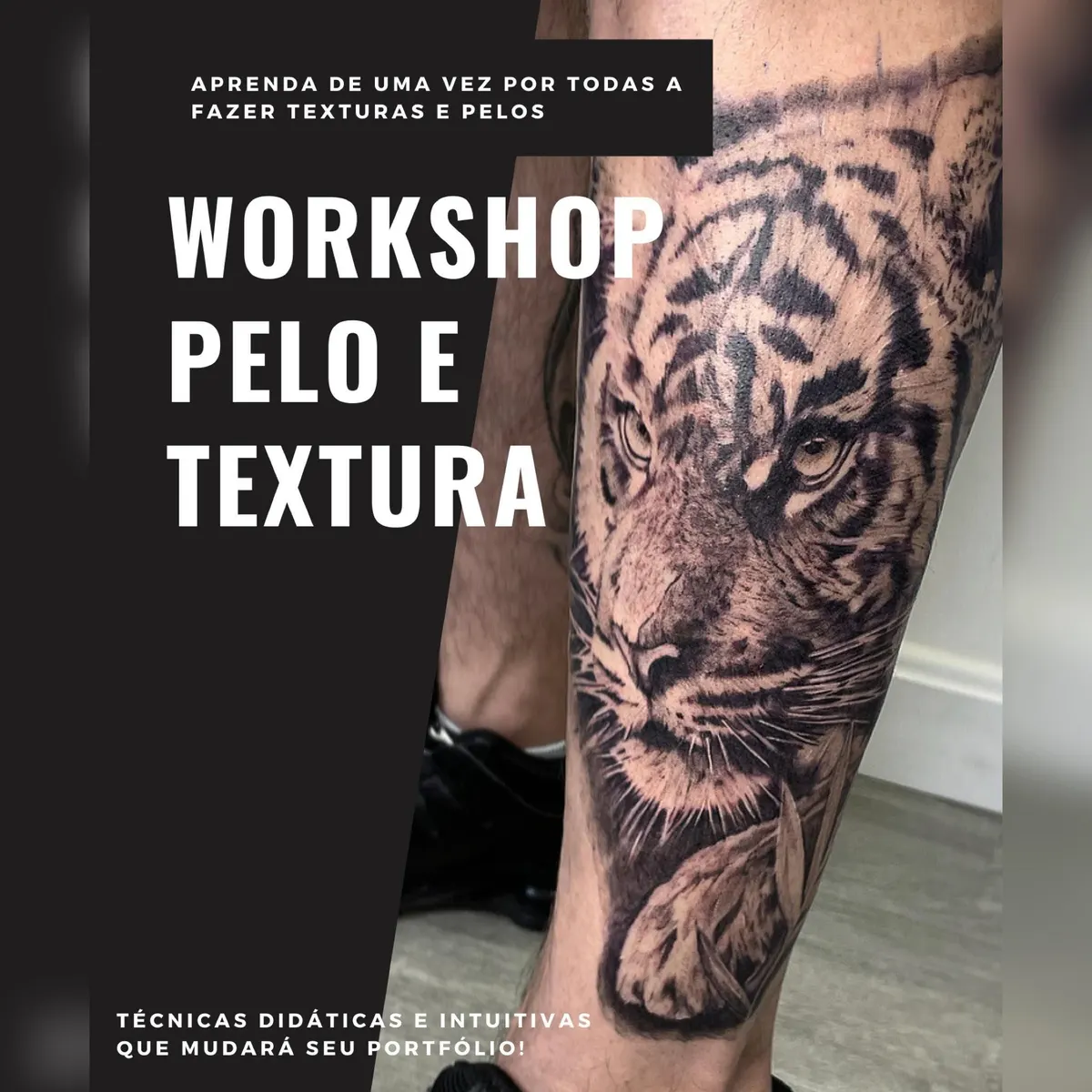 Workshop de pelos e texturas