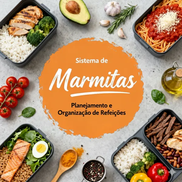 Sistema de Marmitas Econômicas + Guia Desperte Sua Melhor Versão