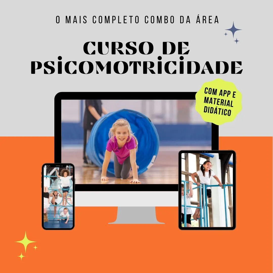 Curso de Psicomotricidade + Aplicativo de avaliação motora