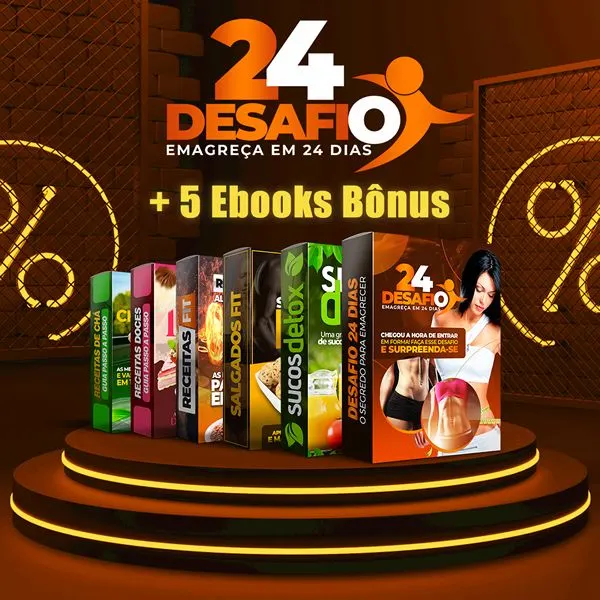 Desafio 24 Dias: O Desafio que Transformará Sua Vida - Perca de 3 a 7kg Sem Passar Fome!