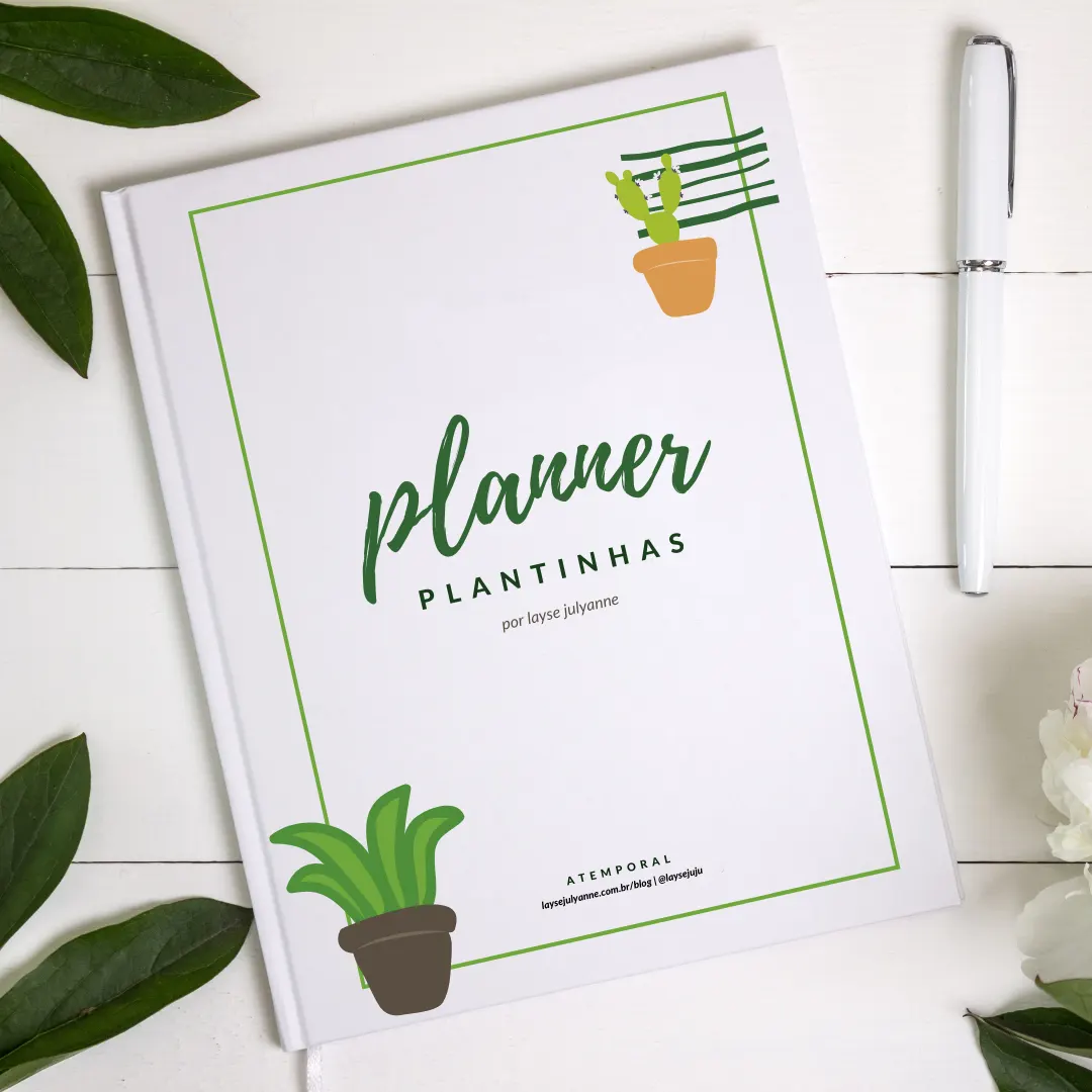 Planner Plantinhas - Atemporal
