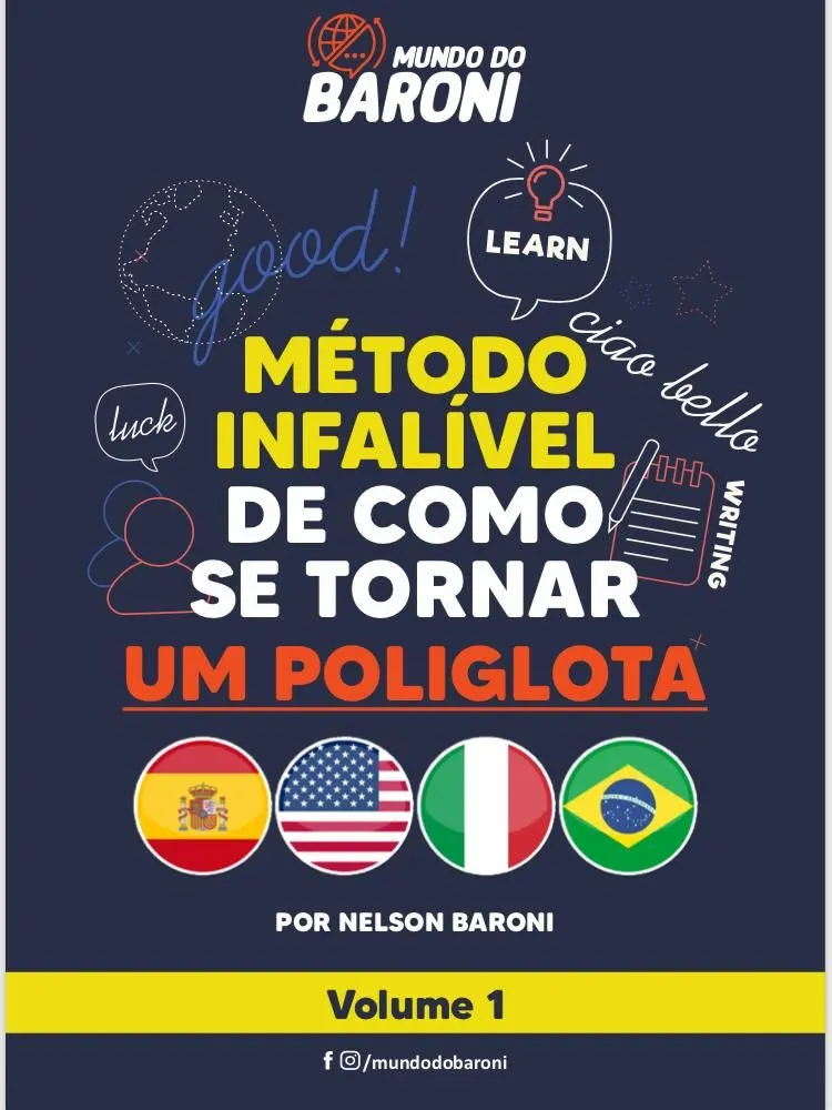 MÉTODO INFALÍVEL DE COMO SE TORNAR UM POLIGLOTA