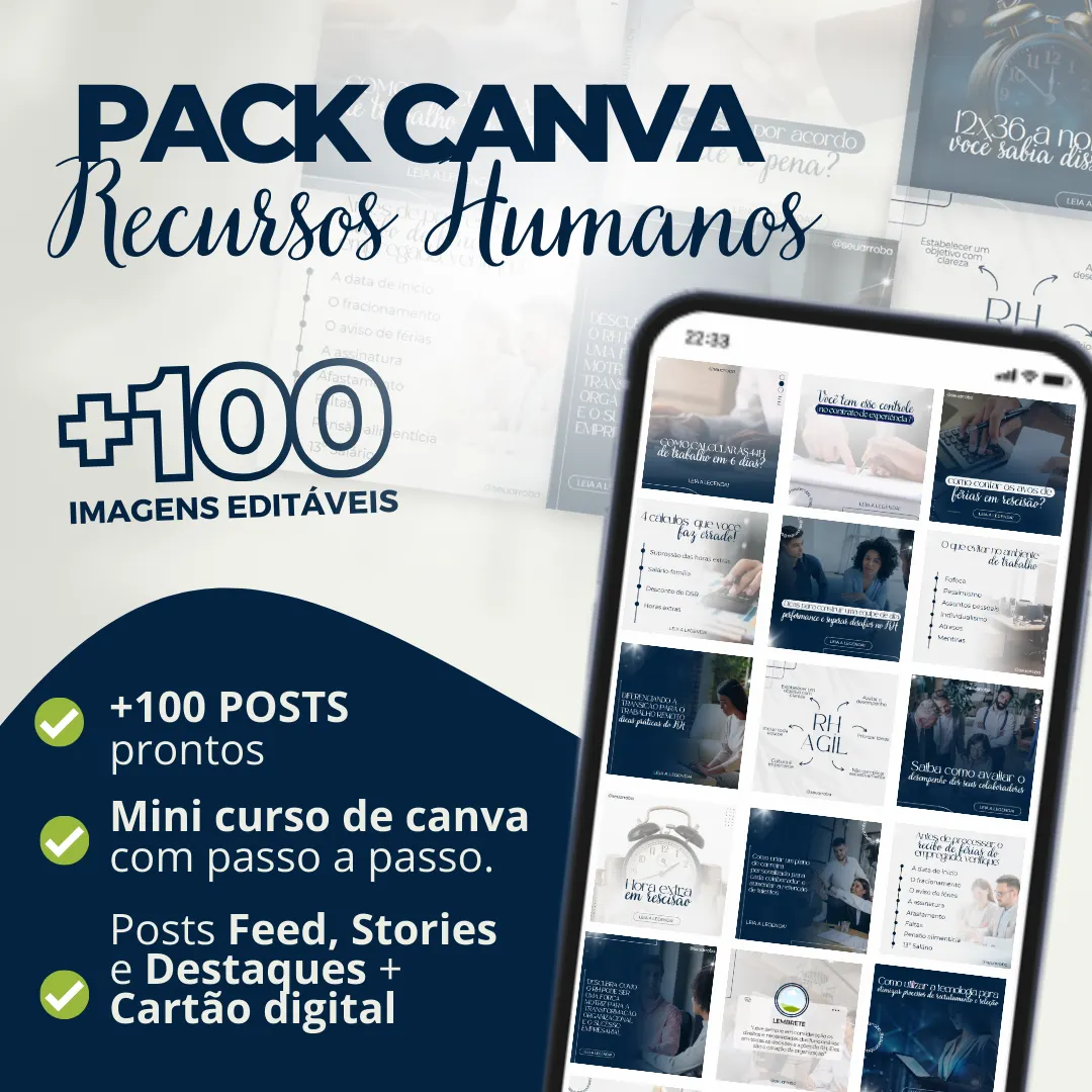 Pack Canva RECURSOS HUMANOS