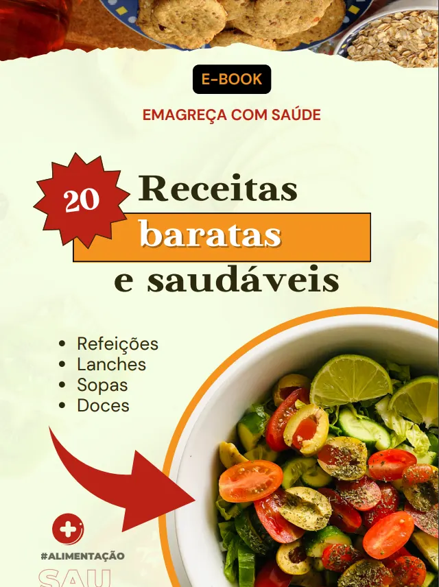 20 Receitas Saudáveis e Baratas para Emagrecer