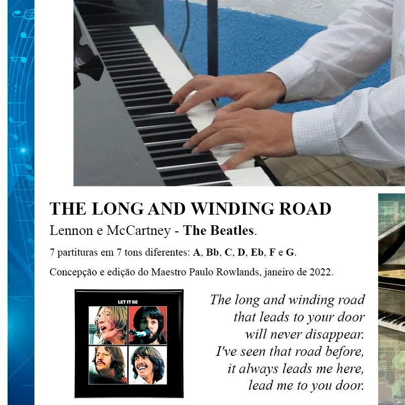 PARTITURA de THE LONG AND WINDING ROAD