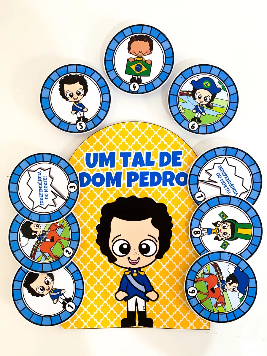 Luva musical “Um tal de Dom Pedro ” para trabalhar o tema “Independência do Brasil”