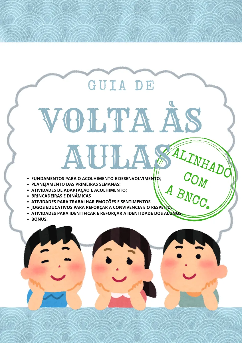 Guia de Volta às aulas.