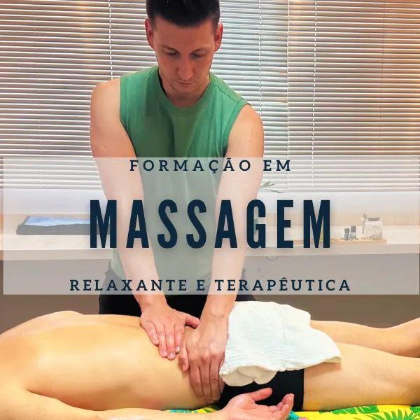 Formação em massagem relaxante e terapêutica