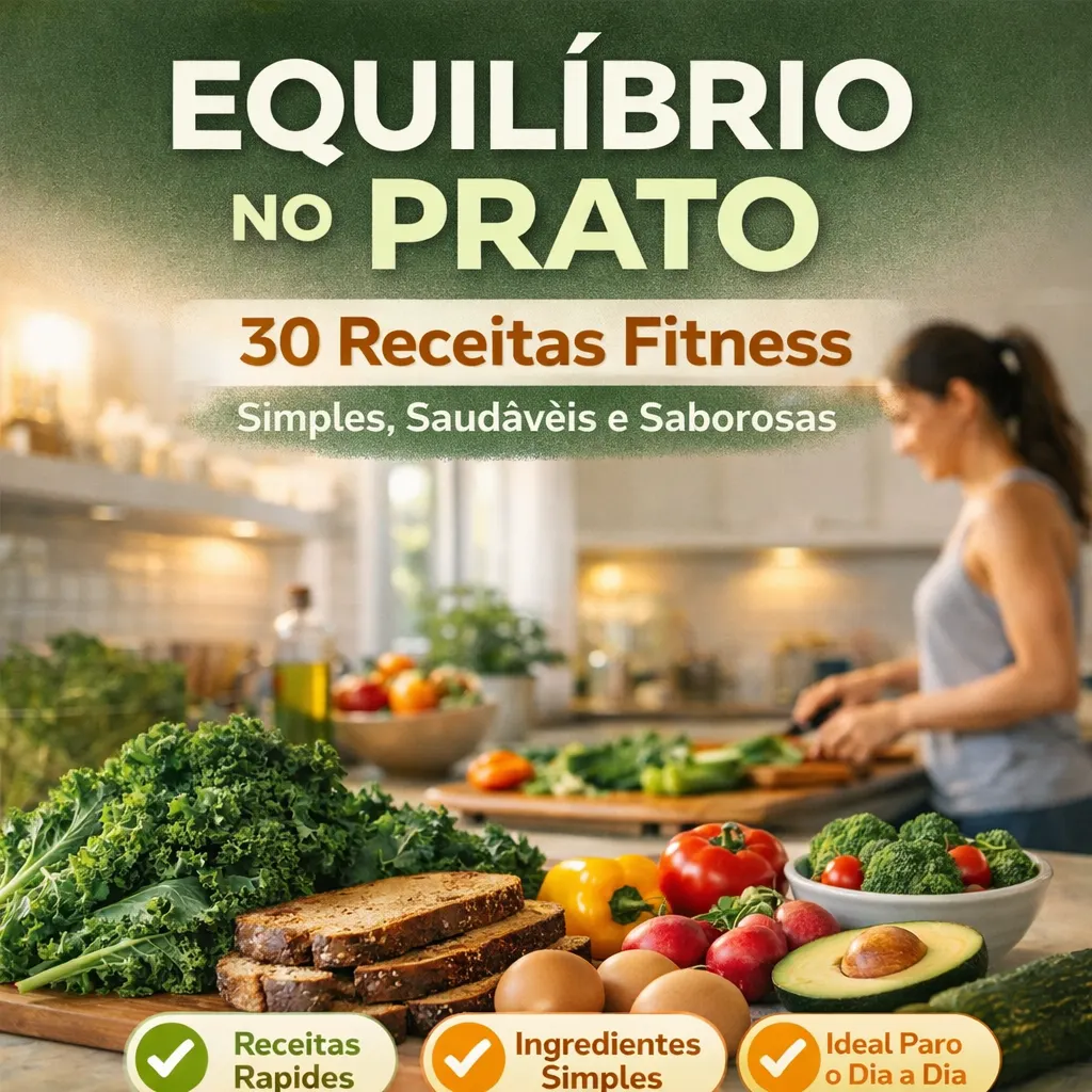 Equilíbrio no Prato – 30 Receitas Fitness Simples e Saudáveis