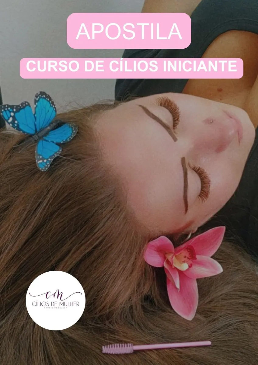 Apostila Editável para curso extensão de cílios