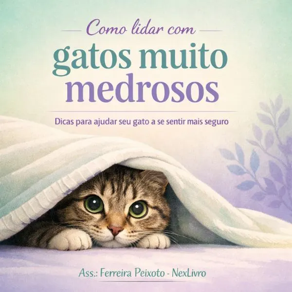 Como Lidar com Gatos Muito Medrosos - Guia Completo para Transformar Medo em Confiança e Criar um Vínculo Forte com Seu Felino