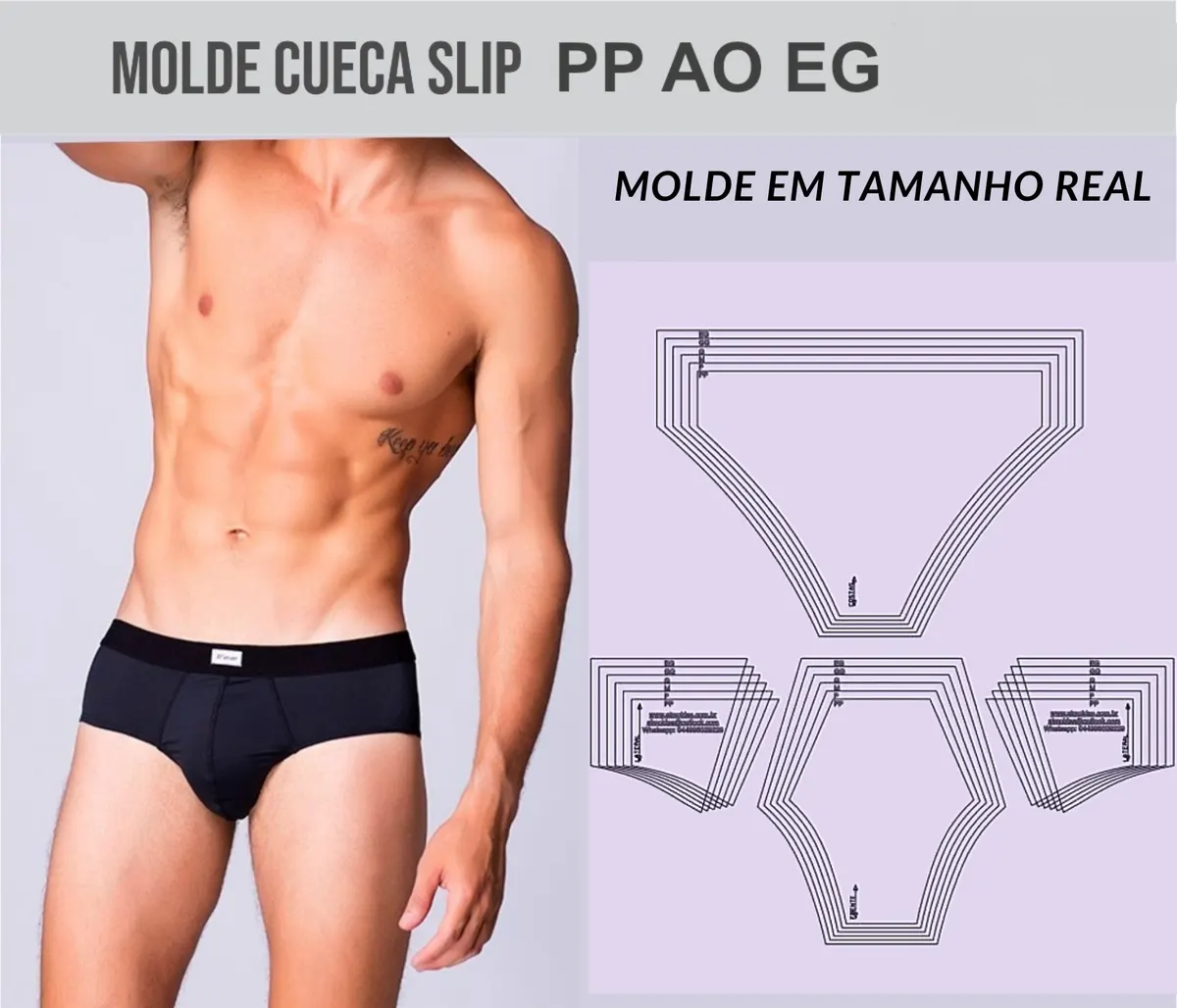 MOLDES CUECA SLIP (PP AO EG)