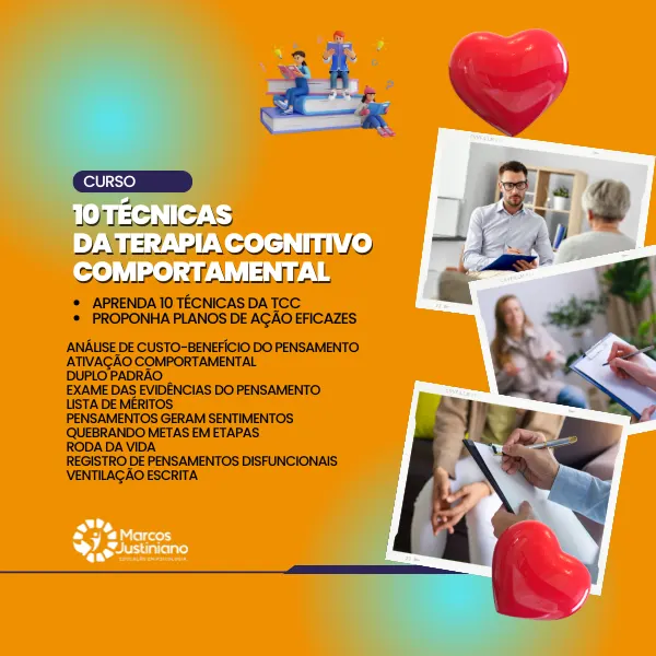 CURSO "10 TÉCNICAS DA TERAPIA COGNITIVO COMPORTAMENTAL"