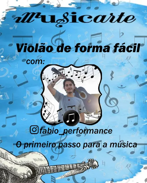 Violão de forma fácil - O primeiro passo para a música