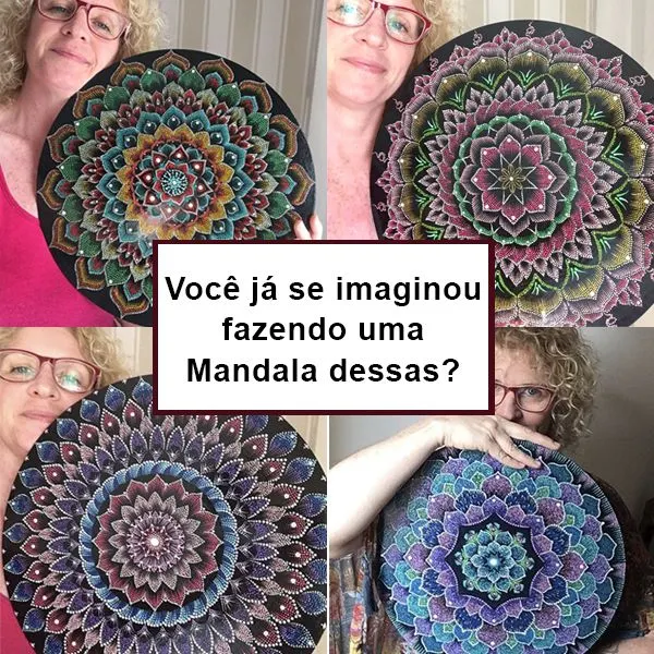 Curso de Mandalas Intuitivas Pontilhadas