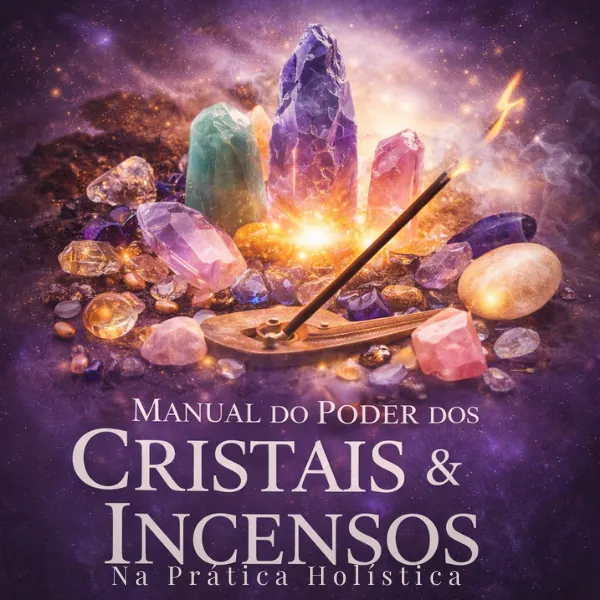 Manual do Poder dos Cristais e Incensos na Prática Holística