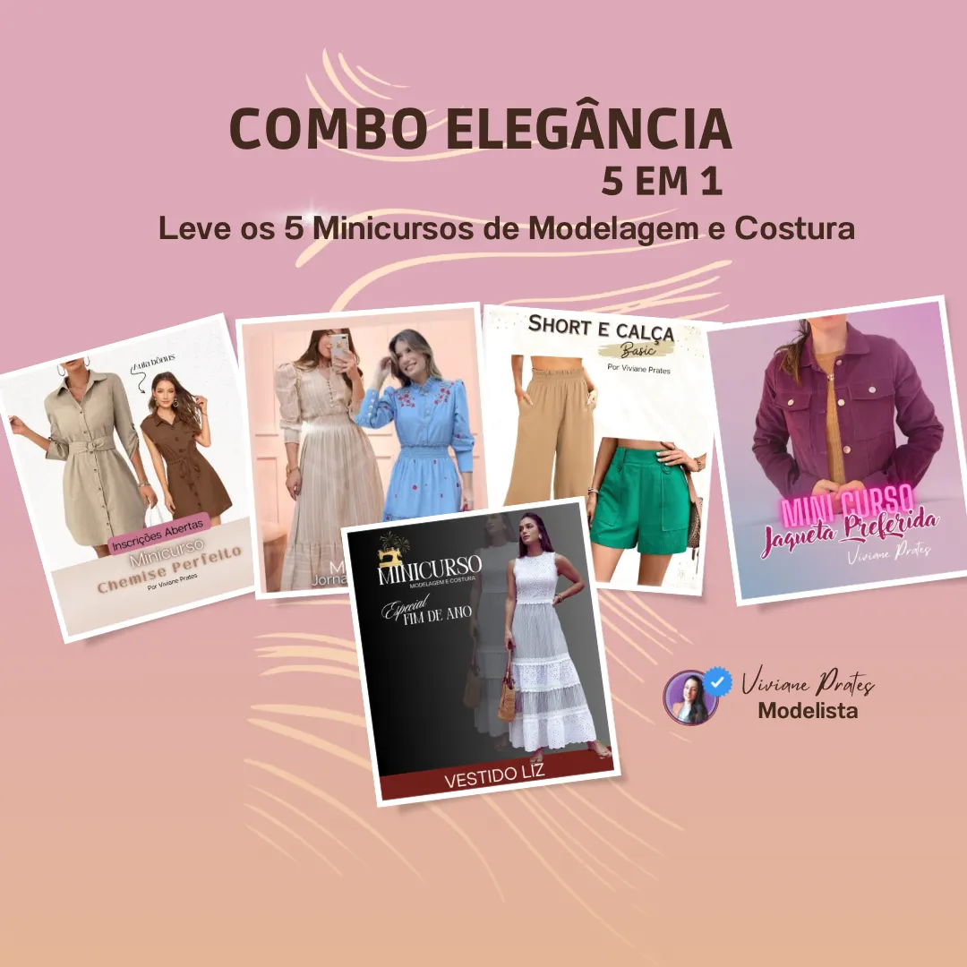 Combo Elegância 5 em 1