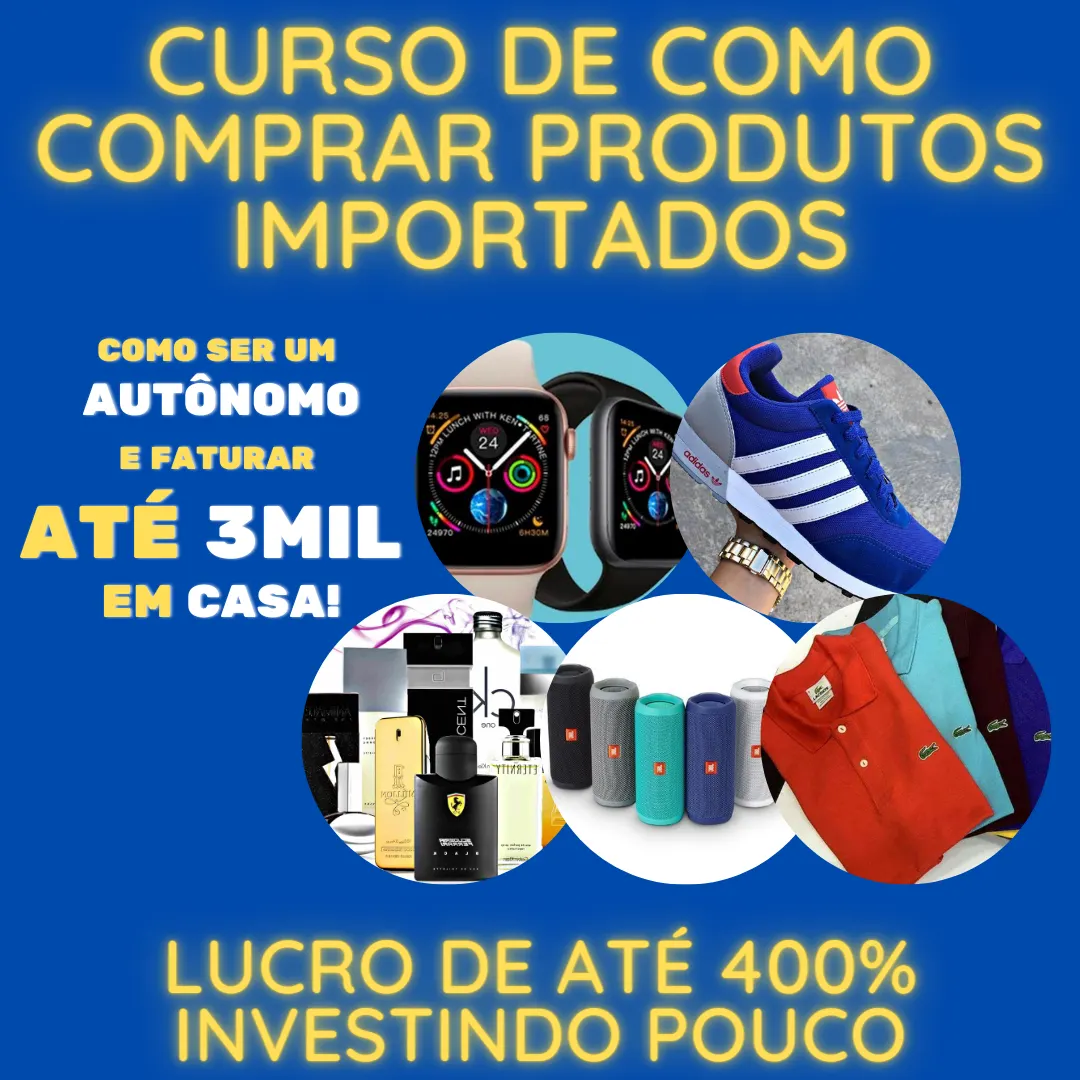 COMO COMPRAR PRODUTOS IMPORTADOS PARA REVENDER - FATURE ATÉ 3MIL POR MÊS EM CASA