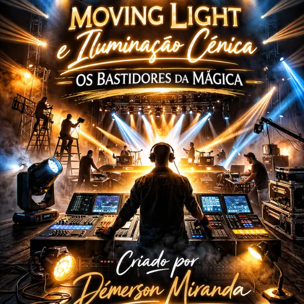 Moving Light e Iluminação Cênica Os Bastidores da Mágica