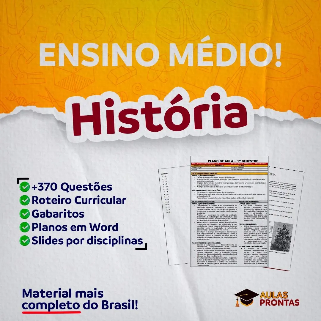 HISTÓRIA - PLANEJAMENTOS E ATIVIDADES - BNCC