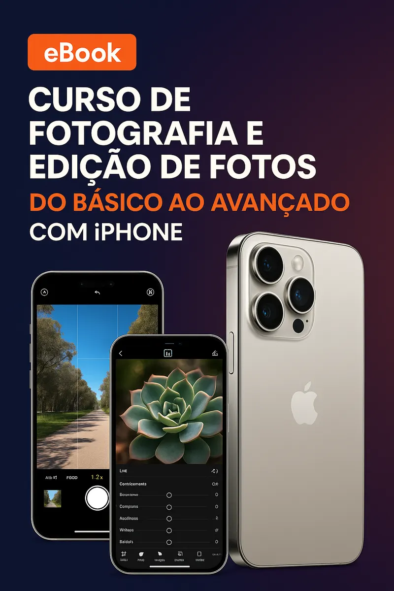 Curso de Fotografia Básico para iPhone16 Pro Max