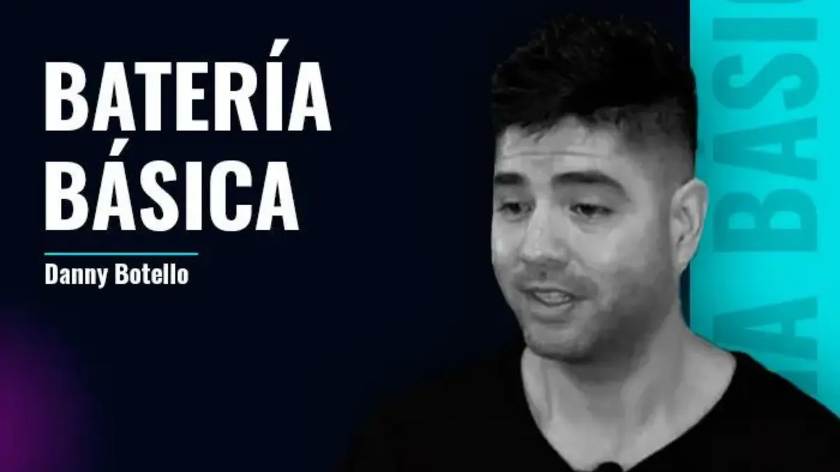 Curso de batería de Danny Botello: Básico
