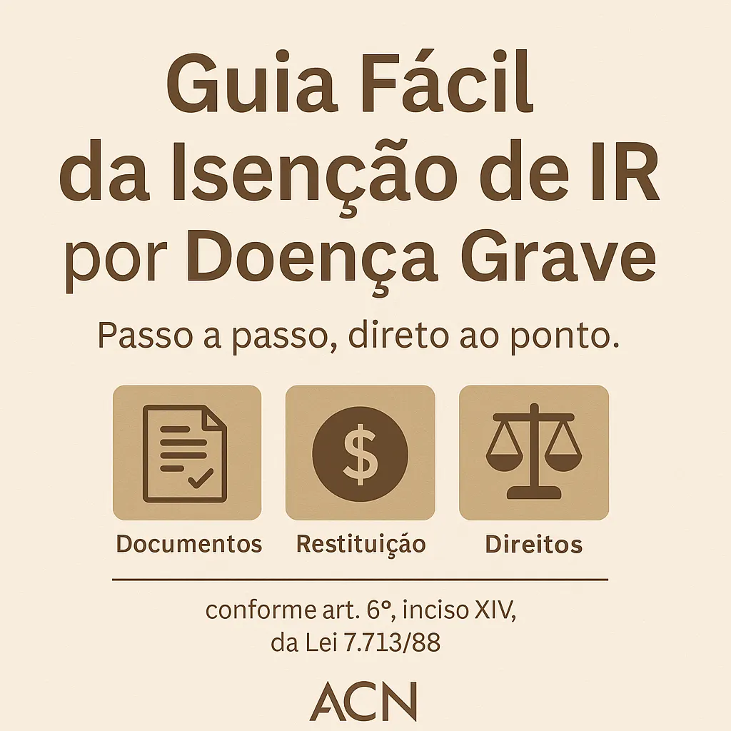 Guia Fácil da Isenção de IR por Doença Grave