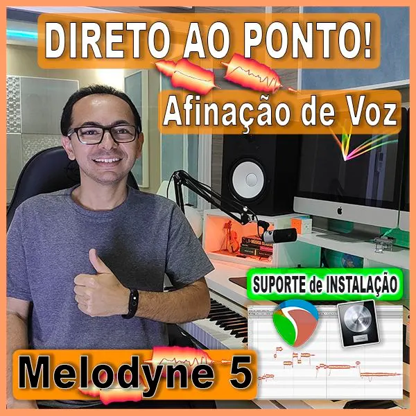 Sua voz afinada – Melodyne 5 Curso direto ao ponto