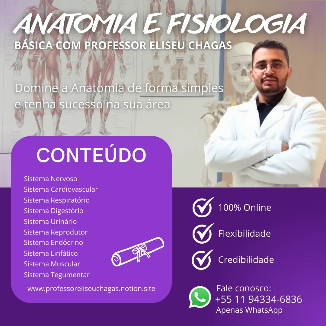 Anatomia e Fisiologia Básica com Professor Eliseu Chagas