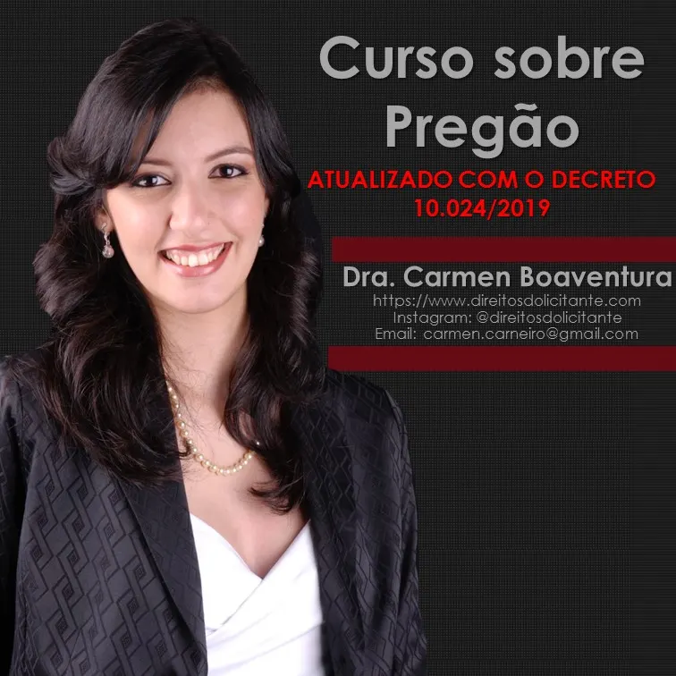 Curso sobre Pregão (eletrônico e presencial) + MÓDULO DE ATUALIZAÇÃO COM O DECRETO 10.024/2019