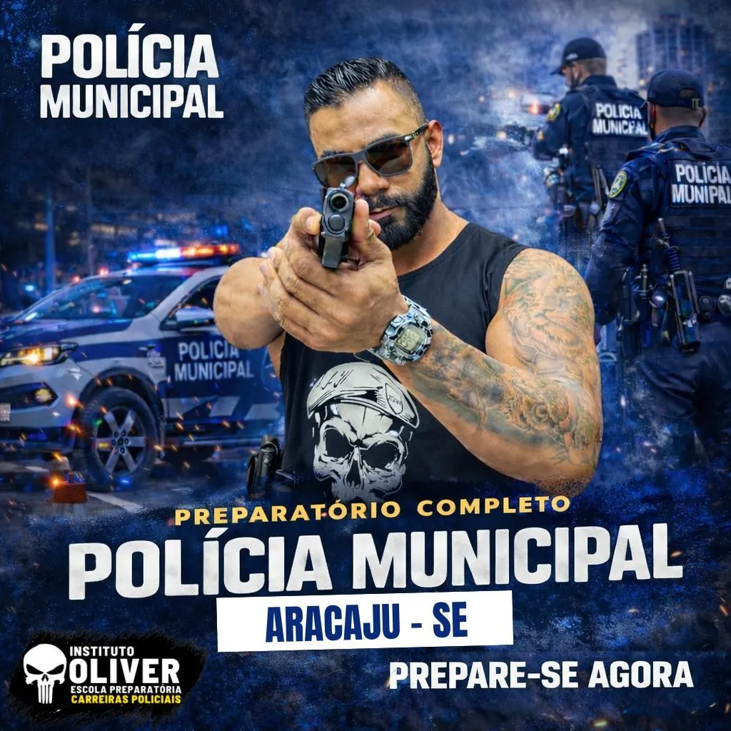 👮‍♂️ Preparatório Completo GUARDA MUNICIPAL de ARACAJU - SE 👮‍♂️ GCM - Instituto Óliver