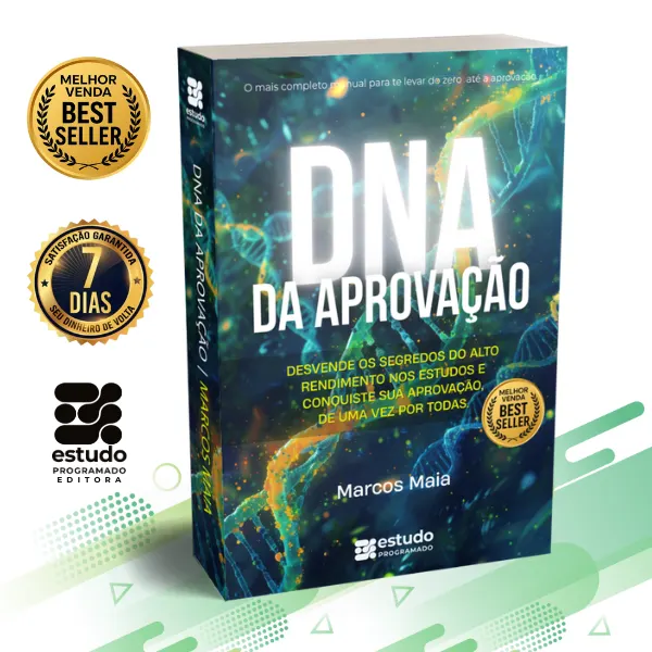 DNA da Aprovação - Um Guia para Organizar os Estudos e Otimizar Seu Desempenho em Concursos