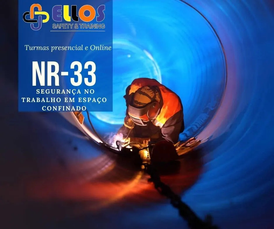 NR-33 40H - Espaço Confinado/ Trabalhadores Autorizados e Vigias Semi-presencial