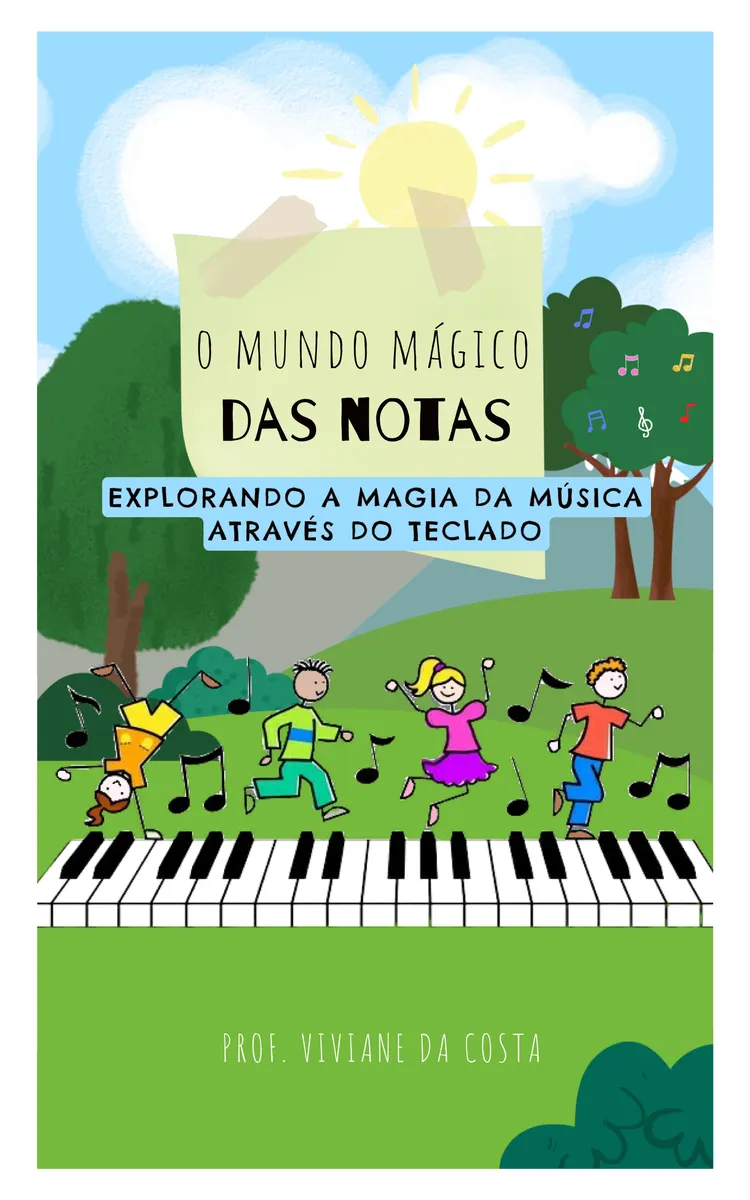 O Mundo Mágico das Notas - Explorando a Magia da Música Através do Teclado