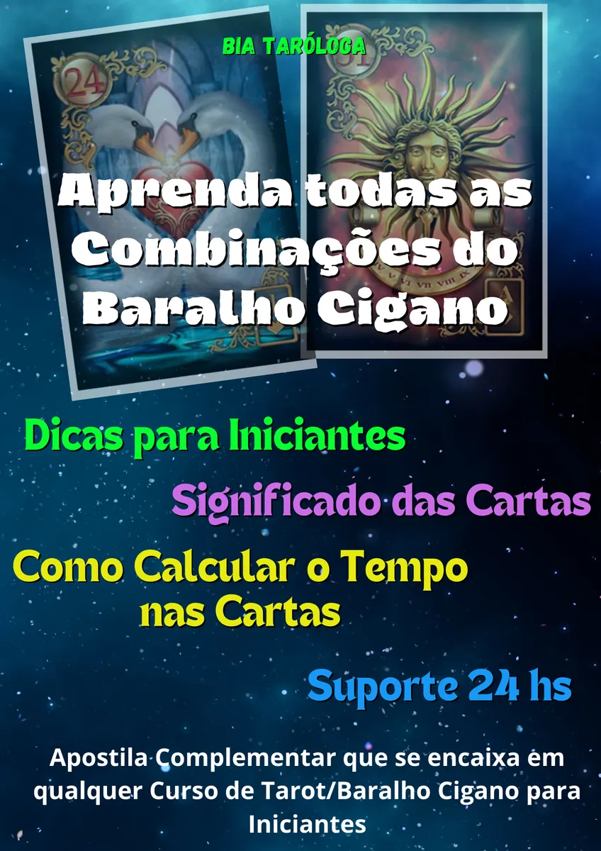 Entenda Todas as Combinações do Baralho Cigano