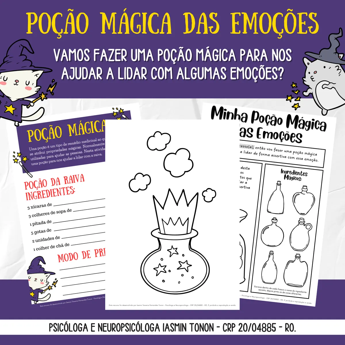 Poção Mágica das Emoções - Recurso Digital (PDF)