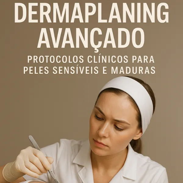 E-book Dermaplaning Avançado: Protocolos Clínicos para Peles Sensíveis e Maduras