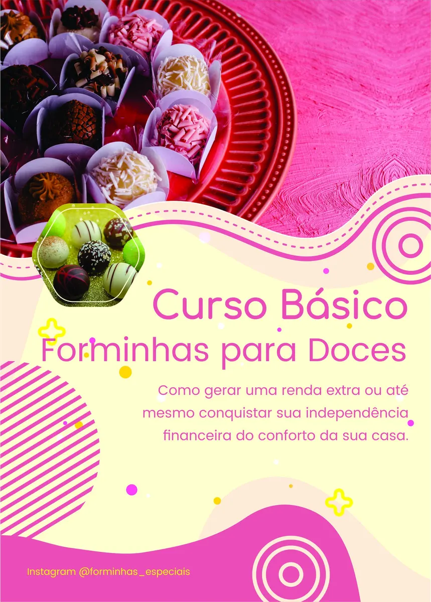 Curso Básico de Forminhas para Doces