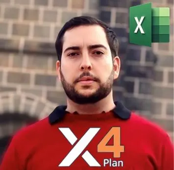 Aula de Excel para Criação e Automação de Relatórios Gerencias Profissionais com Rogério Carboni da X4Plan. Eleve suas Habilidades com foco no Mercado de Trabalho.