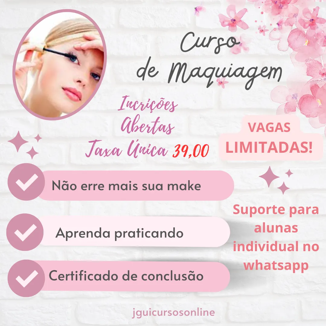 Curso Maquiagem Profissional Com Certificado