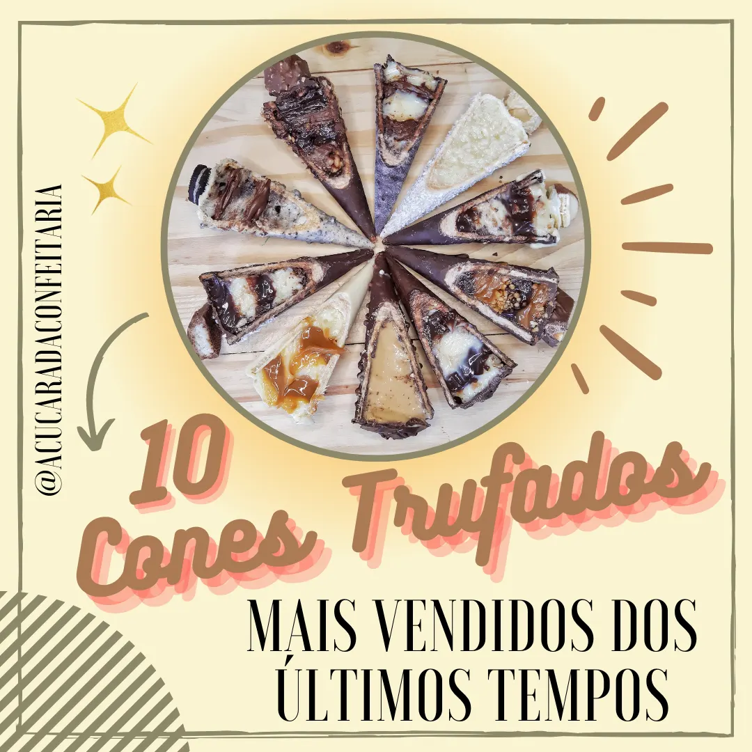 10 cones mais vendidos dos últimos tempos