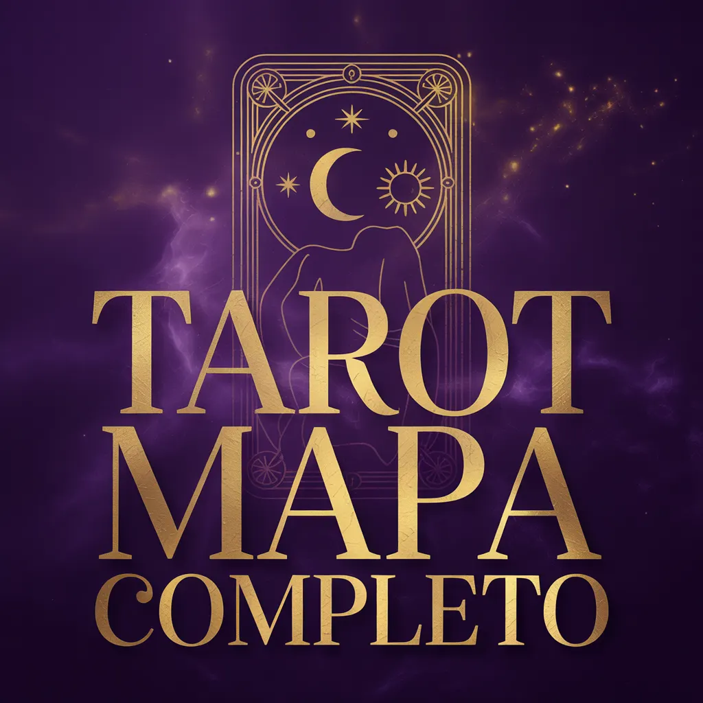 Mapa Completo do Tarot e Arcanos