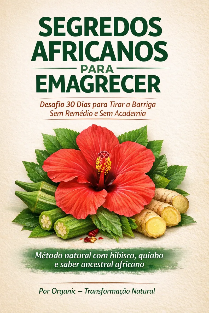 Segredos Africanos para Emagrecer: Desafio 30 Dias – Tira a Barriga Natural
