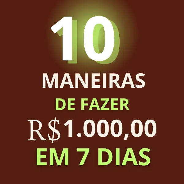 1000 em 7 dias