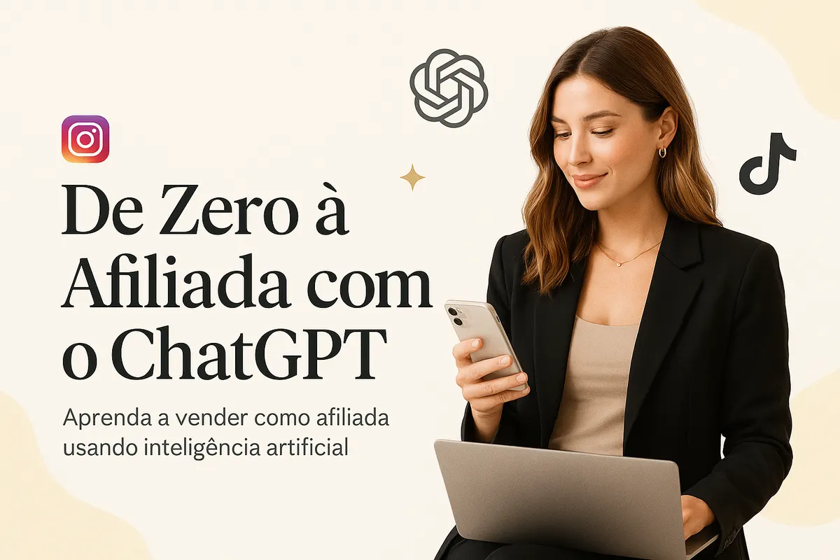 De Zero à Afiliada com o ChatGPT