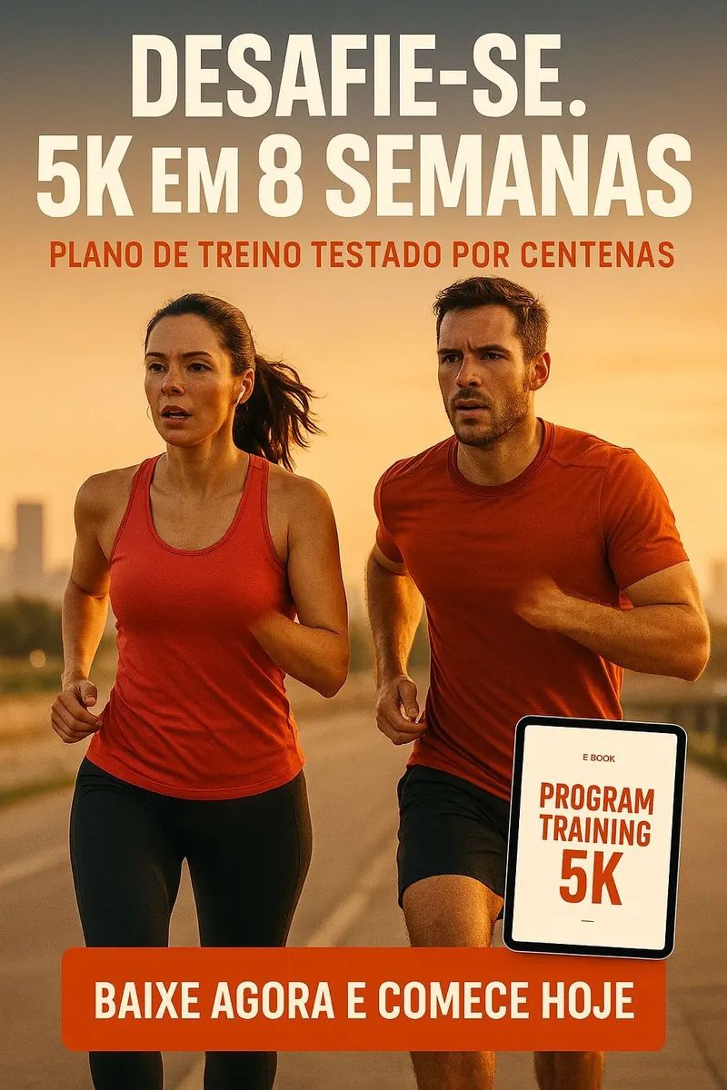 Programa de treino para corrida de iniciantes, 5km em 8 semanas
